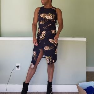 Abigail Brushed Knit Midi Dress